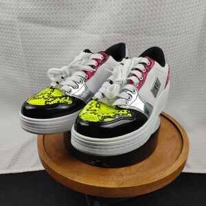 G LA Guess Rigster Women's Platform Wedge Shoes